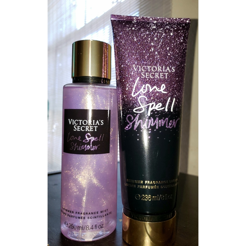 Victoria's secret shimmer set